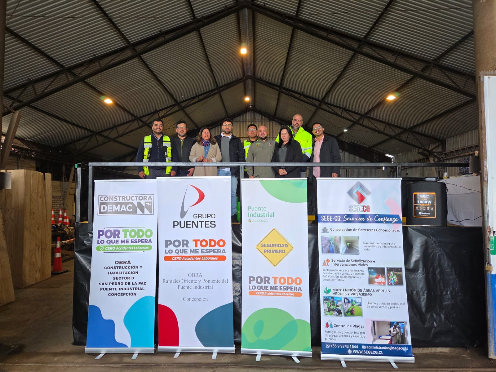 28/04: CELEBRAMOS DÍA MUNDIAL DE LA SEGURIDAD Y SALUD EN EL TRABAJO EN PUENTE INDUSTRIAL